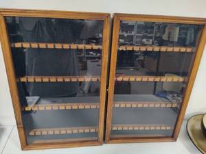 lot 23 image: Two Hanging Spoon Holder Cases