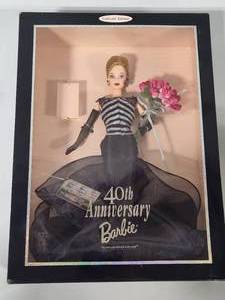 lot 30 image: 40th Anniversary Barbie New in Box