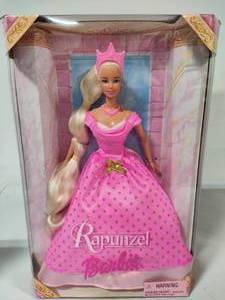 lot 38 image: Barbie Rapunzel Doll New in Box
