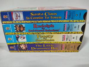 lot 98 image: Holiday Classics on VHS (Four Tapes)