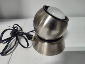 lot 100 image: Brushed Nickel Spotlight