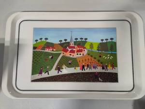 lot 73 image: Villeroy & Boch Wedding Rectangular Platter