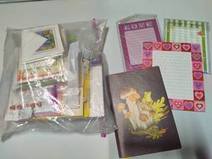 lot 148 image: Large Lot of Greeting Cards, Stationary & Journal