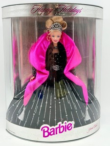 lot 6 image: Barbie Happy Holidays Special Edition - Hallmark