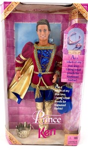 lot 45 image: Prince Ken Doll & Royal Attire with Crown