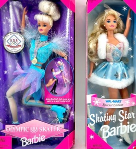 lot 66 image: Barbie Olympic Skater & Skating Star Special Edition Lot