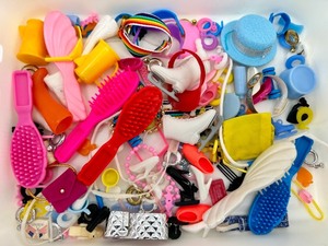 lot 106 image: Barbie Accessories & Small Toys Lot