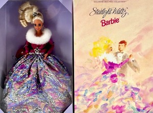 lot 114 image: Barbie Starlight Waltz Doll In Original Box 1995 Mattel