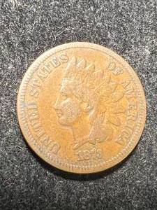 lot 06 image: 1873 US INDIAN HEAD CENT