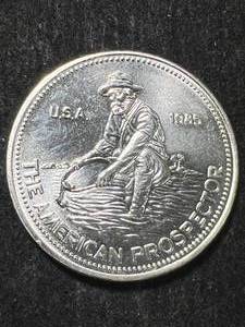 lot 10 image: 1985 ENGELHARD PROSPECTOR 1 TROY OZ .999 FINE SILVER