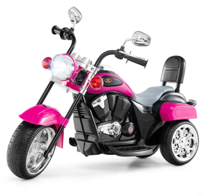 lot 12 image: Costway 6V Powered Toddler 3-Wheel Motorbike Ride On Toy with Horn and Headlight