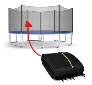 lot 207 image: Costway 10FT Trampoline Safety Net Replacement Protection Enclosure Net (Net Only)