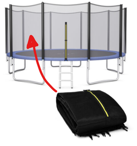 lot 410 image: Costway 16 Feet Trampoline Replacement Safety Net (Net Only)