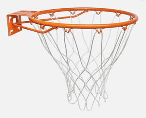lot 411 image: GoSports Universal Regulation 18 Inch Steel Replacement Basketball Rim