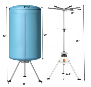 lot 268 image: Costway Portable Ventless Laundry Clothes Dryer