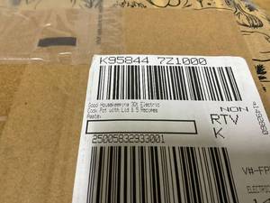 lot 434 image: LOT OF 2 Good Housekeeping 3Qt Electric Cook Pot with Lid & Portable Food Warming Tray & Storage Bag