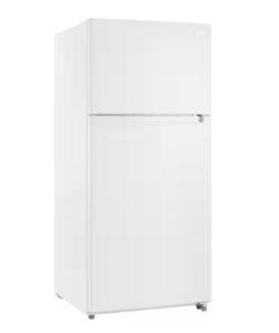 lot 4 image: Vissani 18 cu. ft. Top Freezer Refrigerator DOE in White (Transit Damage)