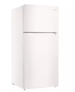 lot 6 image: Vissani 14.2 cu. ft. Top Freezer Refrigerator in White, Garage Ready (Transit Damage)
