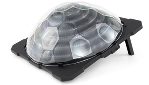 lot 34 image: Goplus Solar Pool Heater Above Ground, Inground Swimming Pool Dorm Heater with Rotatable Hose Connectors and Foldable Legs, Solar Powered Water Heating (Maybe Missing Pieces)