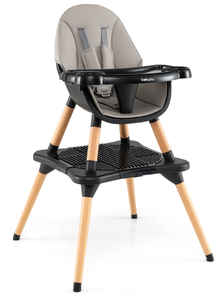 lot 35 image: BABY JOY 6 in 1 High Chair, Convertible High Chairs for Babies and Toddlers