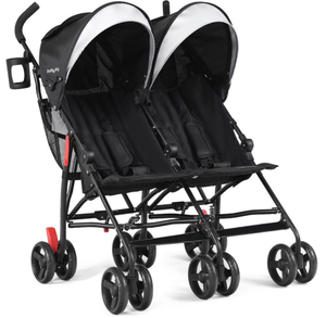 lot 168 image: Costway Foldable Twin Baby Double Stroller Ultralight Umbrella Kids Stroller