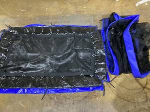 lot 396 image: Trampoline With Netting