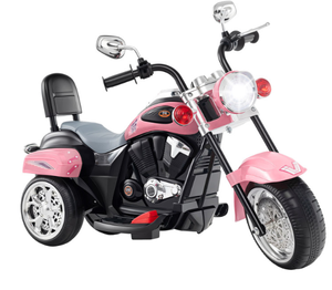 lot 294 image: Costway 6V Powered Toddler 3-Wheel Motorbike Ride On Toy with Horn and Headlight