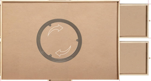 lot 435 image: Rotating Puzzle Board with Drawers