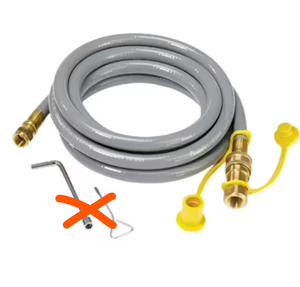 lot 460 image: Coleman Natural Gas Conversion Kit for Coleman Revolution Grills (Missing Attachements)