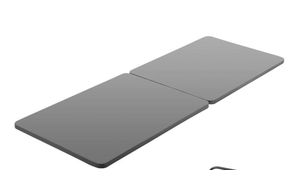 lot 465 image: VEVOR - Full Size Bunkie Board, 1.5 in Bed Board Slats with 200D Oxford Cloth, Wooden Mattress Support for Full Size Bed - Gray