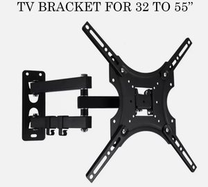 lot 189 image: VESA TV Wall Bracket Mount 32-55 Swivel & Tilt Full Motion for LED Plasma Television