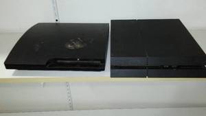 lot 183 image: Sony Ps3 And Ps4  Untested.