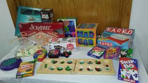 lot 218 image: Card Games Board Games and More.