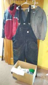 lot 278 image: Mens Jackets (2) Bibs Hats and More