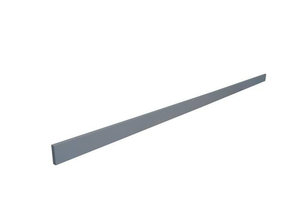 Cambridge Radiance 96 in. W x 4.5 in. H Toe Kick in Matte Grey