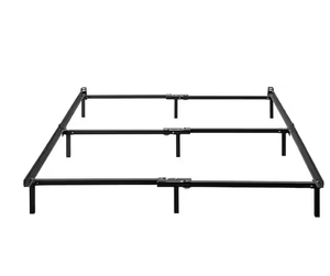 lot 32 image: COMPACK KING 9-LEG METAL BED FRAME