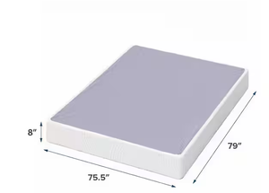 lot 33 image: Zinus Jacob King 8 in. Bamboo Box Spring