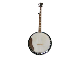 lot 5 image: 1970s Global Eagle 5 String Banjo with Case