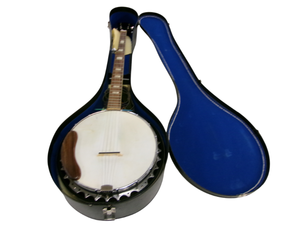 1970's Global Eagle 5 String Banjo with Case