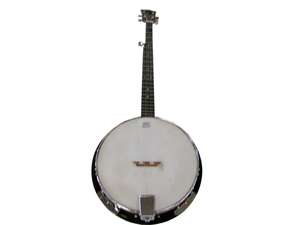 lot 47 image: Vintage Harmony Reso-Tone 5 String Banjo with Case