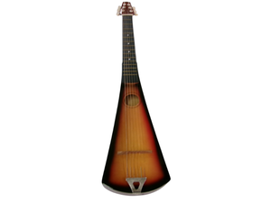 lot 58 image: Sunburst Back Packer Guitar with Case