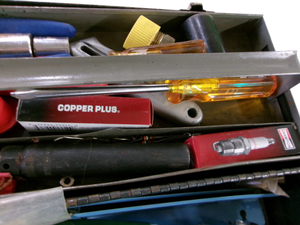 lot 74 image: Tool Box with Tools