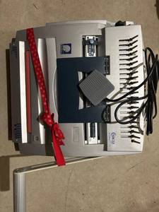 lot 160 image: Binding Machines with Assorted Binding Supplies