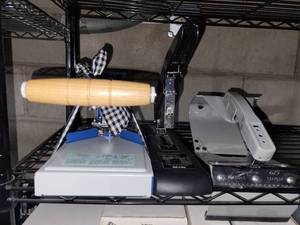 lot 129 image: Collection of Heavy Duty Industrial Staplers and Booklet Maker