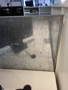 lot 165 image: Set of 6 Metal Office Divider Boards