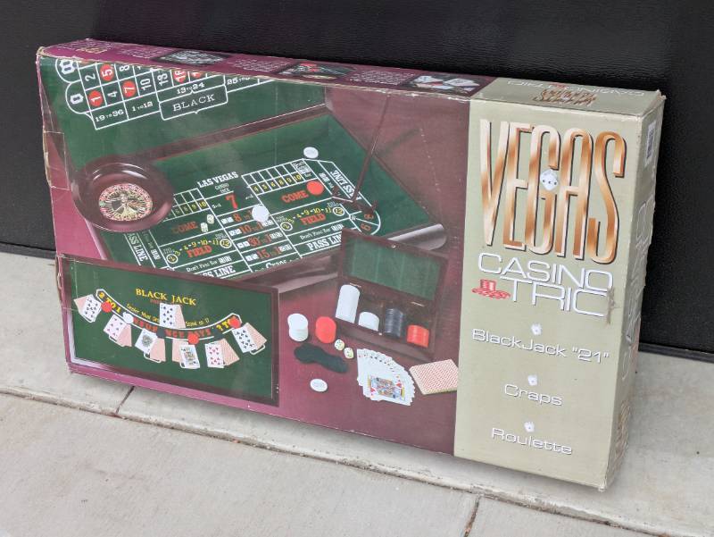 Vintage 1987 Casino Gambling Roulette Craps Blackjack 21 Table Baccarat 36 IOB Vintage 1987 Casino Gambling Roulette Craps Blackjack 21 Table Baccarat 36 IOB