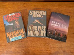 lot 97 image: Stephen King Hardcover Collection, Qty 3