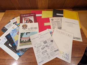 lot 101 image: Collection of Vintage Sigma Alpha Epsilon and Iowa State University Publications and Ephemera