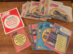 lot 199 image: Collection of Farm Show Magazines and DIY Farm Idea Books