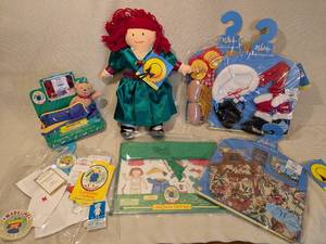 lot 260 image: Madeline Doll and Accessory Collection with Outfits, Sleepover Set, and Magnetic Doll Set